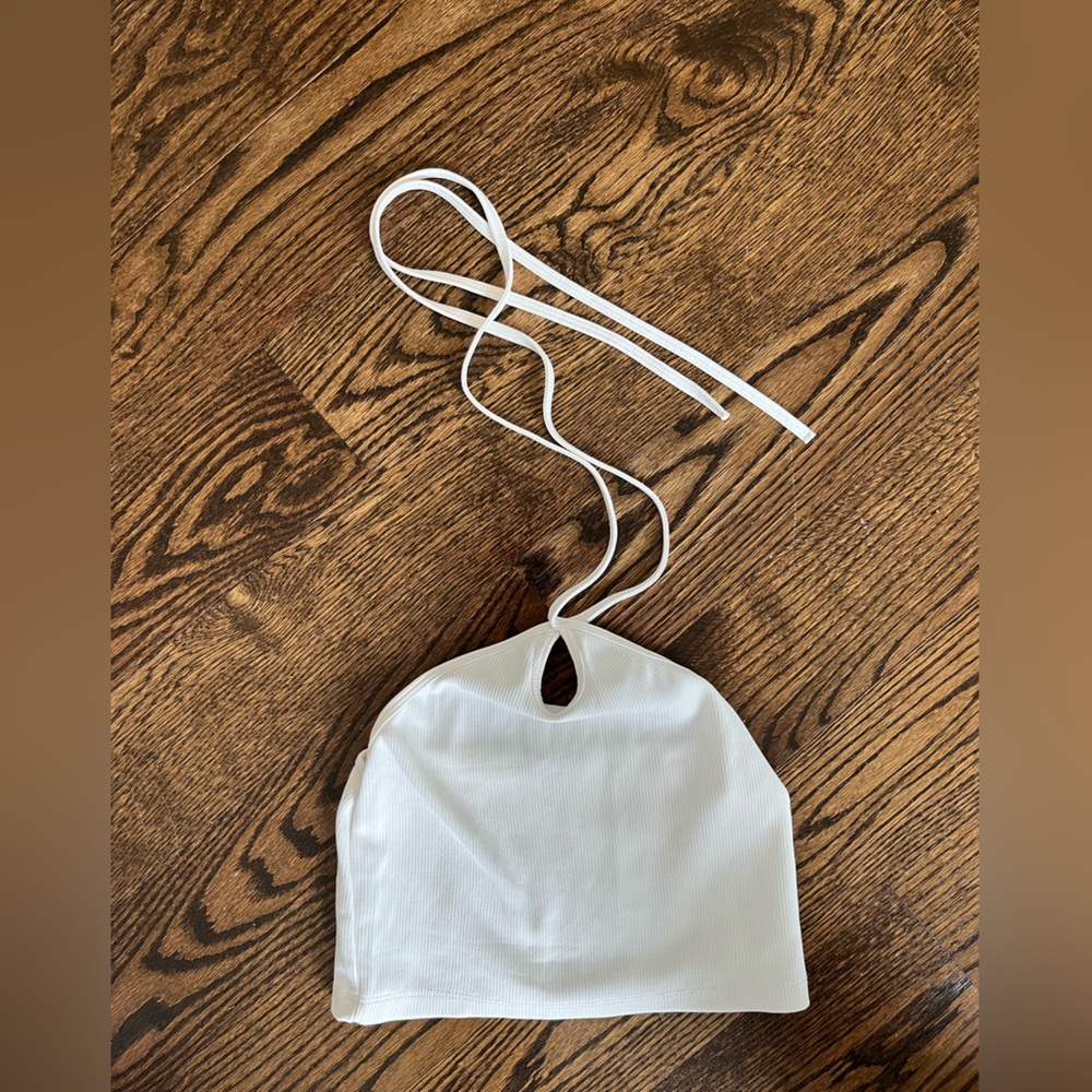 Zara White Crop Top